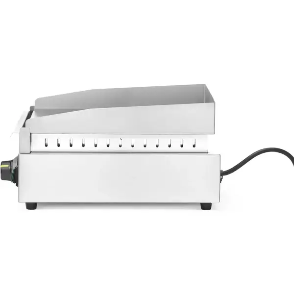 Bak-/Grillplaat | KitchenLine | Elektrisch | Glad Oppervlak 316x380 (Staal) | ≤300°C | 2kW (230V) | 326x445x225(h)mm