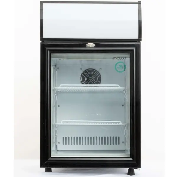 Minibar | 50L | Zwart | Statisch + Ventilator | 460x500x780(h)mm