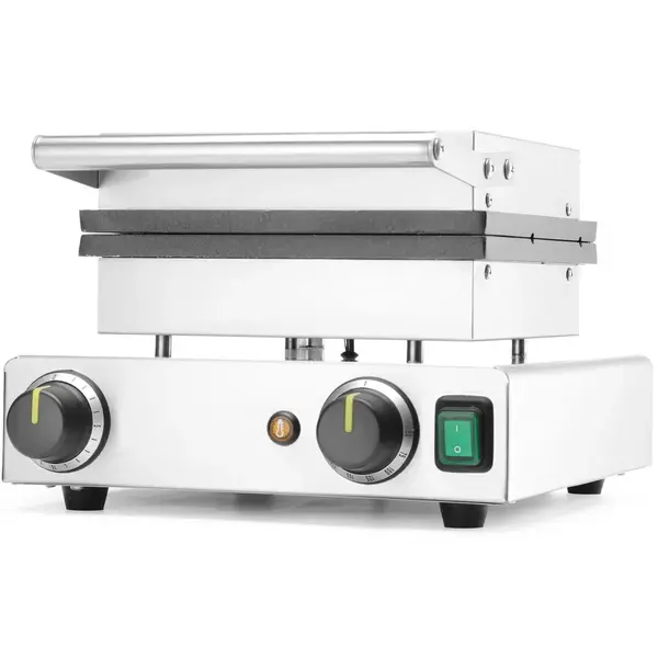 Wafelijzer | Enkel | Lollypopwafels (255mm) | 50°C/220°C | 1.75kW (230V) | Timer | 390x335x230(h)mm