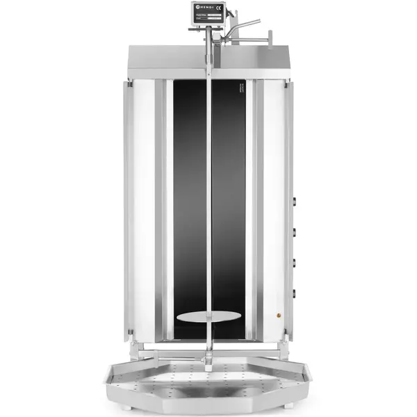 Dönergrill | ProfiLine | Elektrisch | 4 Elementen (Glaskeramisch) | 7.2kW (400V) | Max. 60kg | Rotatiemotor Boven | 550x700x1120(h)mm