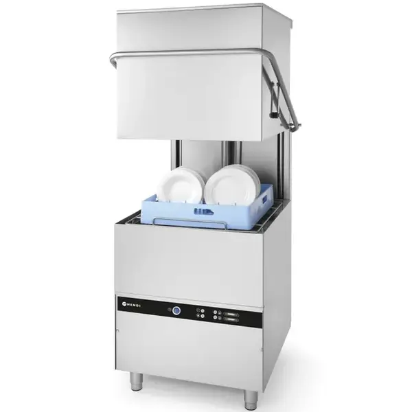 Doorschuifvaatwasser | BudgetLine | Mand 500x500 | Zeeppomp | Naglanspomp | 400V | 745x903x1406/1830(h)mm