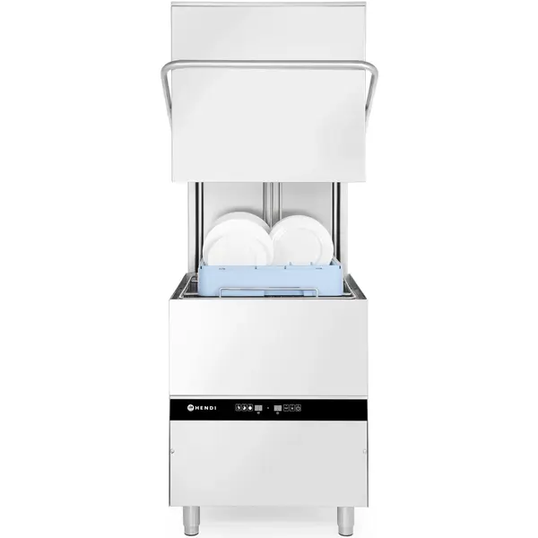 Doorschuifvaatwasser | KitchenLine | Mand 500x500 | Afvoerpomp | Zeeppomp | Naglanspomp | 400V | 750x880x1412(h)mm