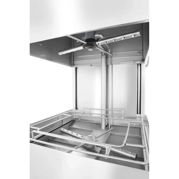 Doorschuifvaatwasser | KitchenLine | Mand 500x500 | Afvoerpomp | Zeeppomp | Naglanspomp | 400V | 750x880x1412(h)mm