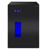 Husky Dranken Blastchiller | 130L | Zwart | 540x544x845(h)mm