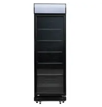 Exquisit Drankenkoeling | 347L | Zwart | 0°C/+10°C | Geforceerd | Wielen | 620x635x1935(h)mm
