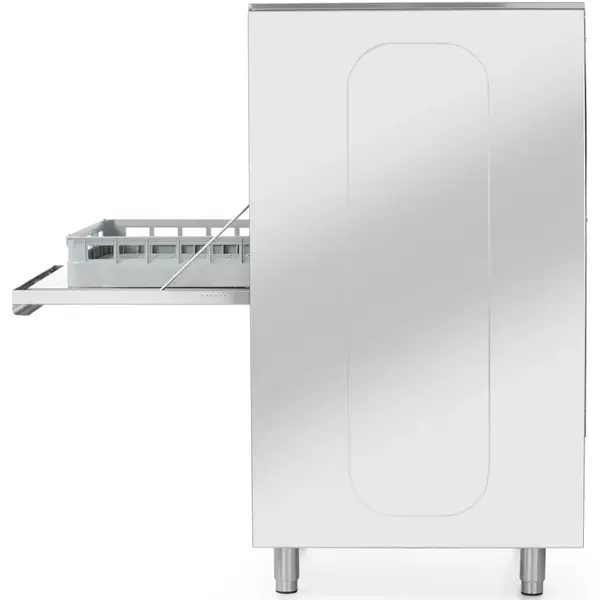 Pannen-/Pottenwasser | KitchenLine | Mand 500x600 | Afvoerpomp | Zeeppomp | Naglanspomp | 400V | Dubbelwandig | 595x777x1335(h)mm