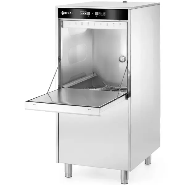 Pannen-/Pottenwasser | KitchenLine | Mand 500x600 | Afvoerpomp | Zeeppomp | Naglanspomp | 400V | Dubbelwandig | 595x777x1335(h)mm