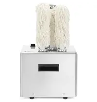 HENDI Glazenpoleermachine | RVS | ≤330 Glazen/Uur | 5 Borstels | Warme Lucht | 305x330x504(h)mm
