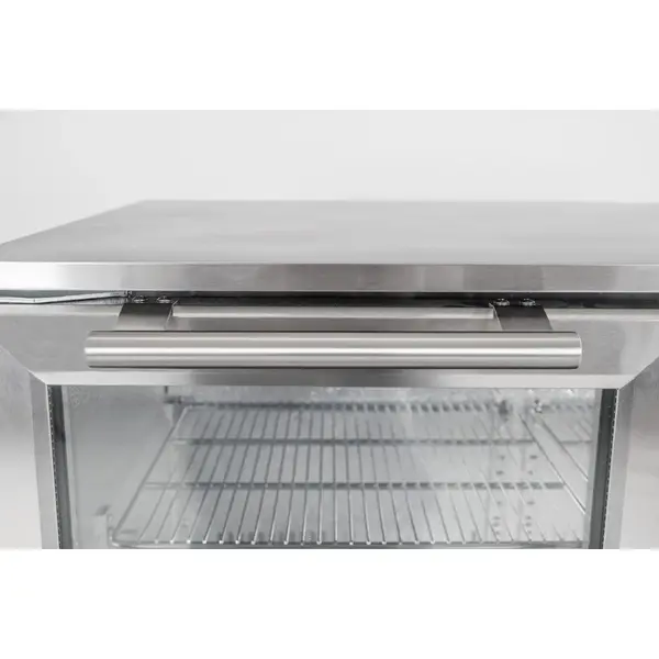 Barkoelkast | OUTDOOR | 310L | RVS | 0°C/+10°C | Geforceerd | Draaideuren | 1350x541x840(h)mm