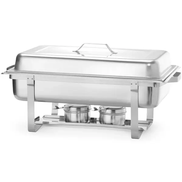 Set Chafing Dishes | RVS | 1/1 GN (8.5L) | 4 Stuks | 610x355x297(h)mm