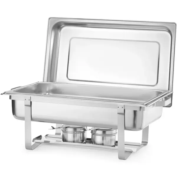 Set Chafing Dishes | RVS | 1/1 GN (8.5L) | 4 Stuks | 610x355x297(h)mm