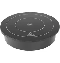 HENDI Inductiekookplaat | Inbouwmodel | 1 Kookpunt | 0.8kW (230V) | Ø245x80(h)mm