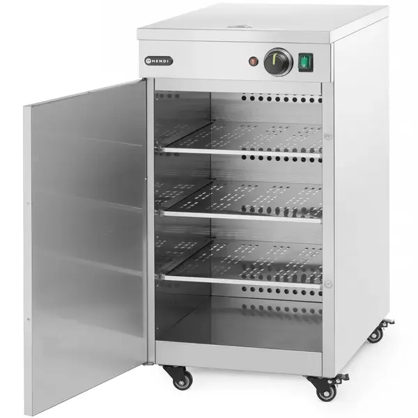 Bordenwarmer | 72 Borden | 30°C/85°C | 0.4kW (230V) | Wielen (Geremd) | 393x571x766(h)mm