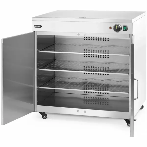 Bordenwarmer | 108 Borden | 30°C/85°C | 0.8kW (230V) | Wielen (Geremd) | 735x589x766(h)mm