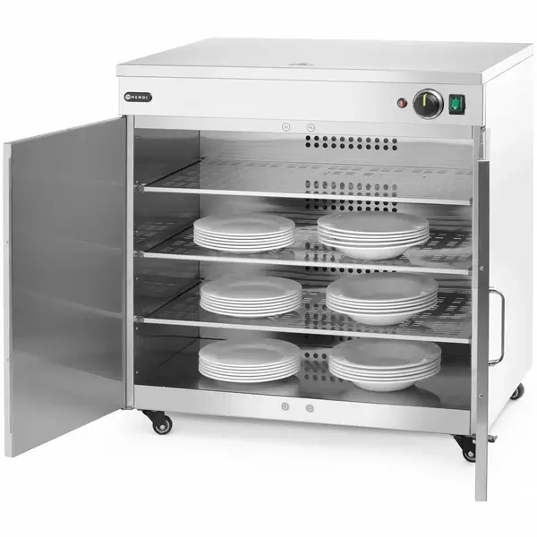Bordenwarmer | 108 Borden | 30°C/85°C | 0.8kW (230V) | Wielen (Geremd) | 735x589x766(h)mm