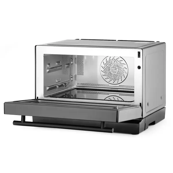 Multifunctionele Magnetronoven | 24.7L | 50°C/230°C | Hetelucht + Magnetron (1000W) | Bevochtiging (Automatisch) | Grillfunctie | 2.35kW (230V) | Touchscreen | 462x492x338(h)mm