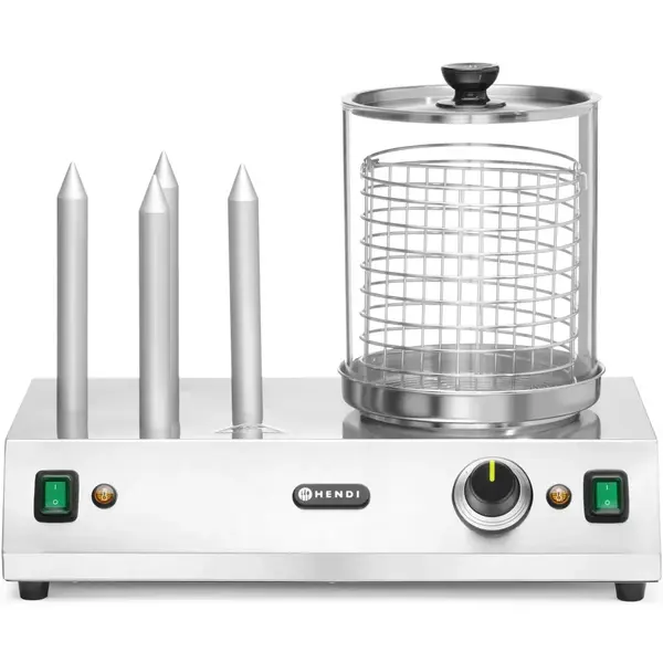 Worstenwarmer | Elektrisch | 4 Verwarmingsstaven | 0.55kW (230V) | 500x310x395(h)mm