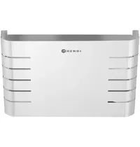 HENDI Insectenverdelger | UV-A Lamp (7W) | 80m² | Wandmodel | Incl. Kleefplaat | 400x166x240(h)mm