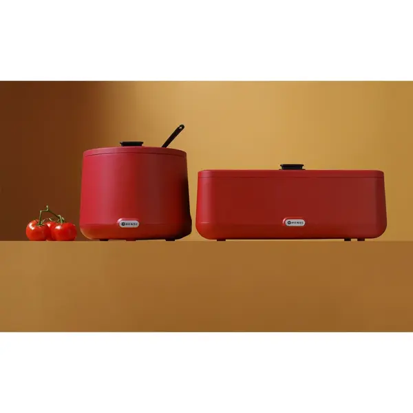 Chafing Dish | UNIQ (Design by Bronwasser) | Elektrisch | 35°C/85°C | 0.7kW (230V) | 1/1 GN | 607x402x245(h)mm