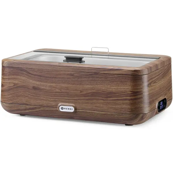 Chafing Dish | UNIQ (Design by Bronwasser) | Elektrisch | 35°C/85°C | 0.7kW (230V) | 1/1 GN | 607x402x245(h)mm