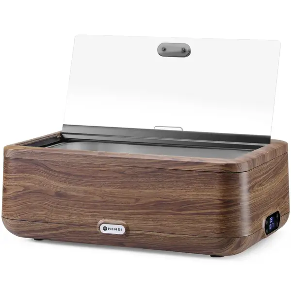 Chafing Dish | UNIQ (Design by Bronwasser) | Elektrisch | 35°C/85°C | 0.7kW (230V) | 1/1 GN | 607x402x245(h)mm