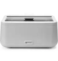 HENDI Chafing Dish | UNIQ (Design by Bronwasser) | Elektrisch | 35°C/85°C | 0.5kW (230V) | 2/3 GN | 433x403x248(h)mm 