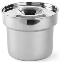 HENDI Bain-Mariepan | HENDI THERMOSYSTEM Hotpot Bain-Maries | 4L | Incl. Deksel | Ø215x177(h)mm 