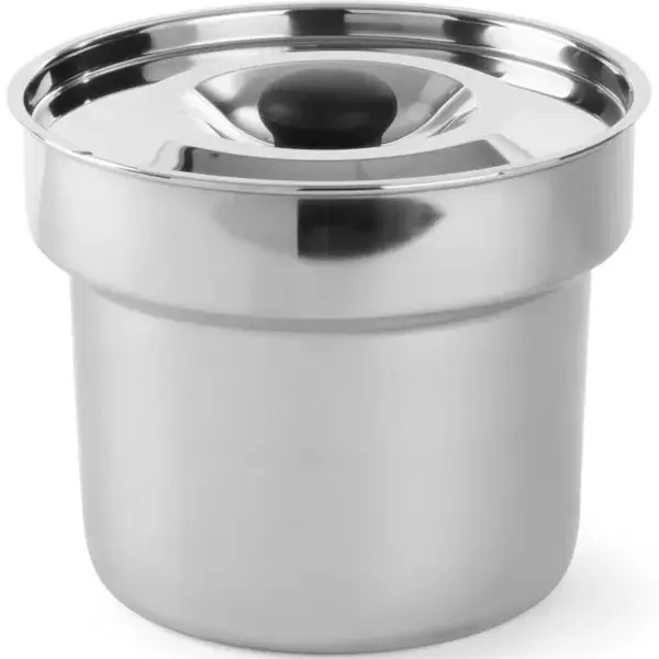 Bain-Mariepan | HENDI THERMOSYSTEM Hotpot Bain-Maries | 4L | Incl. Deksel | Ø215x177(h)mm