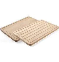 HENDI Broodsnijplank | Beukenhout | 1/1 GN | Sapgeul | 530x325x18(h)mm