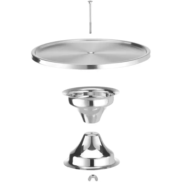 Taartstandaard | RVS | Ø322x175(h)mm
