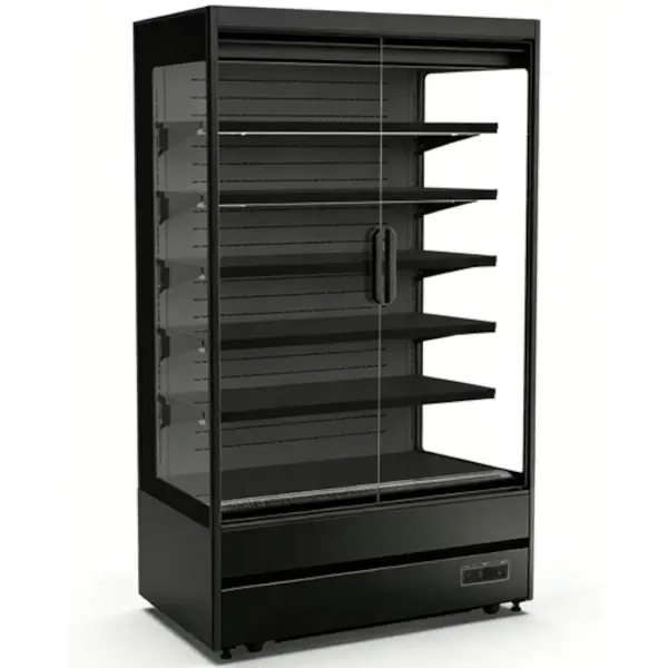 Wandkoeling | LUCA 1.5 | Zwart | +1°C/+10°C | Geforceerd | Draaideuren | Wielen (Geremd) | 1500x740x2010(h)mm
