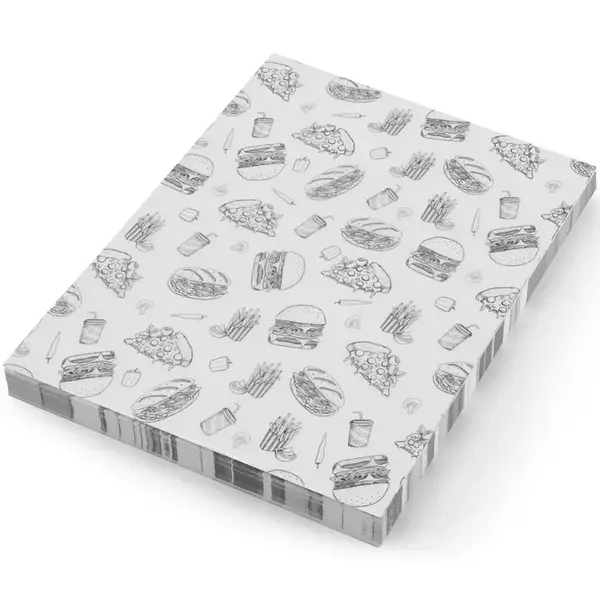 Vetvrij Papier | Foodprint | 500 Stuks | 250x200mm