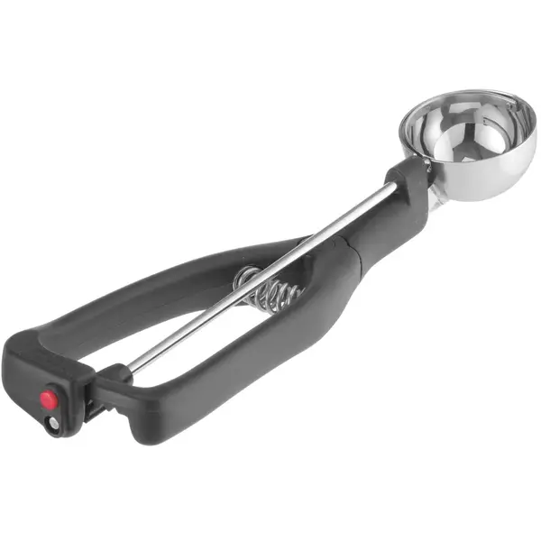 IJsportioneerlepel | RVS | Bol | Ø46mm | Linkshandig | Kunststof Greep | 1/36L