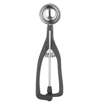 Stöckel IJsportioneerlepel | RVS | Bol | Ø49mm | Linkshandig | Kunststof Greep | 1/30L