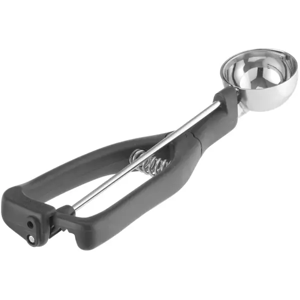 IJsportioneerlepel | RVS | Bol | Ø49mm | Linkshandig | Kunststof Greep | 1/30L
