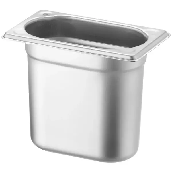 GN-Bak | KitchenLine | RVS | 1/9 GN | Hoogte 150mm | 176x108x150(h)mm