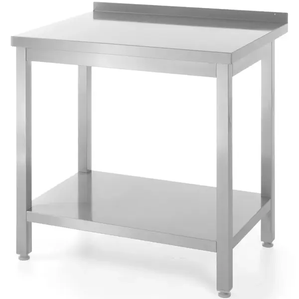Werktafel | ProfiLine | RVS | Bodemschap | Diepte 600 | Hoogte 850/915 | Breedte 800-1800 | Achteropstand | Zelfmontage