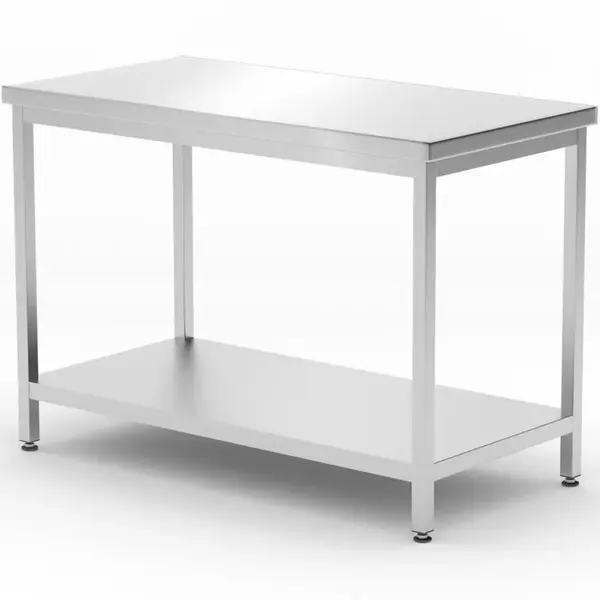 Werktafel | ProfiLine | RVS | Bodemschap | Diepte 600 | Hoogte 850/875 | Breedte 1000-1800 | Zelfmontage