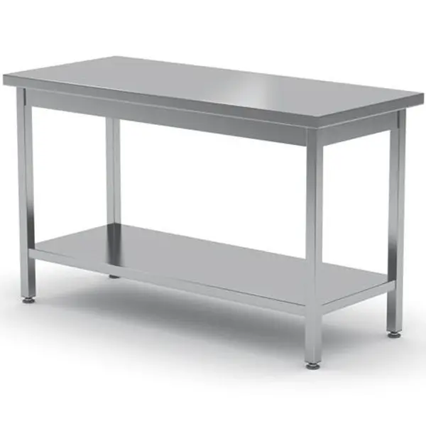Werktafel | ProfiLine | RVS | Bodemschap | Diepte 600 | Hoogte 850/875 | Breedte 1000-1800 | Zelfmontage