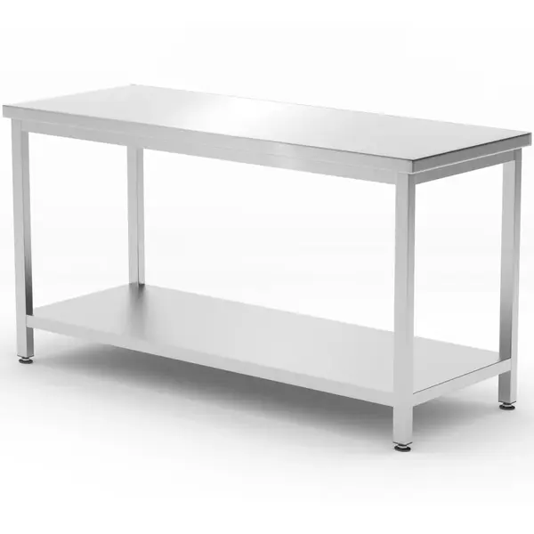 Werktafel | ProfiLine | RVS | Bodemschap | Diepte 600 | Hoogte 850/875 | Breedte 1000-1800 | Zelfmontage