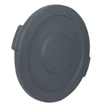 Probbax Klikdeksel (Dicht) | Voor Probbax 80L Ronde Afvalbak | Grijs | Ø500x35(h)mm 