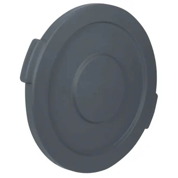 Klikdeksel (Dicht) | Voor Probbax 80L Ronde Afvalbak | Grijs | Ø500x35(h)mm