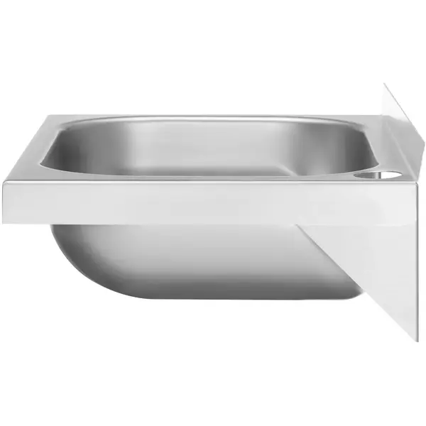 Handwasbak | RVS | 1 Kraangat | 400x290x145(h)mm