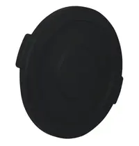 Probbax Klikdeksel (Dicht) | Voor Probbax 80L Ronde Afvalbak | Zwart | Ø500x35(h)mm 
