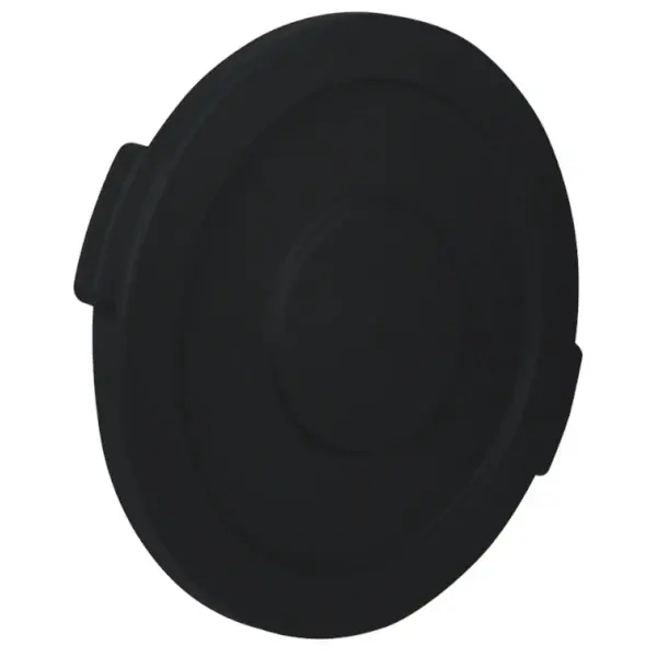 Klikdeksel (Dicht) | Voor Probbax 80L Ronde Afvalbak | Zwart | Ø500x35(h)mm