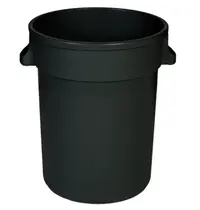 Probbax Afvalbak | Kunststof (Zwart) | 120L | Open | Ø560x700(h)mm 