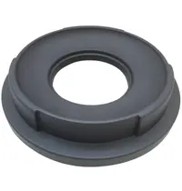 Probbax Klikdeksel (Open) | Voor Probbax 120L Ronde Afvalbak | Grijs | Ø580x132(h)mm 