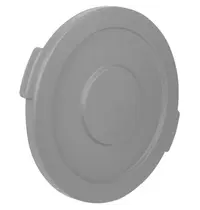 Probbax Klikdeksel (Dicht) | Voor Probbax 120L Ronde Afvalbak | Grijs | Ø570x37(h)mm 