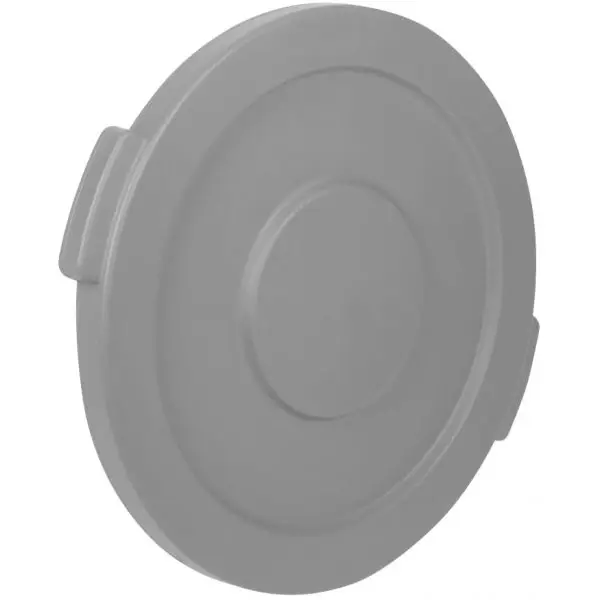 Klikdeksel (Dicht) | Voor Probbax 120L Ronde Afvalbak | Grijs | Ø570x37(h)mm