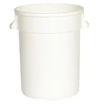 Probbax Afvalbak | Kunststof (Wit) | 120L | Open | Ø560x700(h)mm 